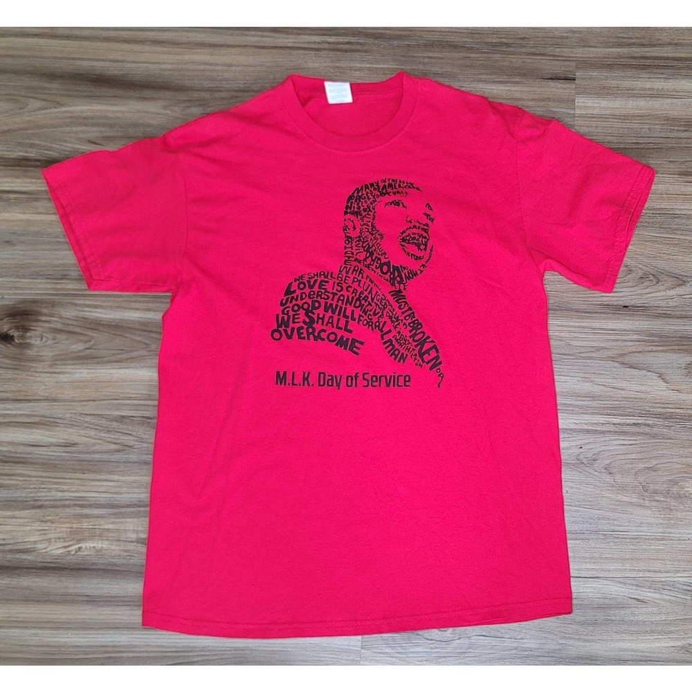 MLK  Jr Day Of Service Tshirt Port & Company